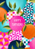 Pretty Birthday Card - Summer Print - Oranges created by Poppy & Mabel