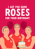 Funny Birthday Card - England Roses Netball created by The Cake Thief