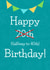 Funny 20th Birthday Card - For Him or For Her created by Cheeky Card Co