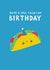 Cute Birthday Card - Have A Spec-TACO-lar Day created by Jessica Eyre