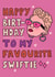 Fun Birthday Card - Taylor Swift - Favourite Swiftie created by Hey Huns It's Nicole