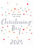 Heartfelt Christening Card - With Love - 2025 created by Juniper and Rose Studio