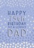 Patterned Birthday Card - 75th - Dad created by Juniper and Rose Studio