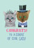 Cute Wedding Card - Couple of Cool Cats created by Pencilface