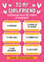 Funny Anniversary Card - Girlfriend - Voucher/Coupon created by AbiGoLucky
