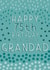 Pretty Birthday Card - 75th - Grandad created by Juniper and Rose Studio