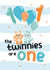 Cute Birthday Card - Twins - 1st created by Rulu