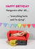 Funny Birthday Card - Hangovers after 40 created by Bold & Bright Cards