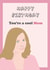 Funny birthday card for mum - Mean Girls quote - Quotes from films - Chick flick created by CP Sketches