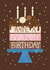 Cute Birthday Card - Chocolate Cake - Have a Scrummy Day created by Louise Brainwood