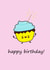 Cute Cupcake Birthday Card created by The Mystery Scribe
