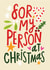 Heartfelt Christmas Card - For my Person created by @AimeeStevens.Design
