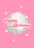 Happy Birthday Card - Disco Glitter Ball created by Eve Designs