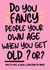 cheeky fancy people the same age - old age card created by original fox designs