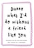Funny card for best friend - what would I do without you? created by Bow & Bell