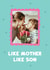 Photo2023 Mother Son Personalised Photo Card 42669 created by Seabird Studio