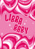 Groovy Libra Baby Birthday Card created by Ziggle Designs