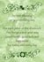 Beautiful Irish poem on hour wedding day. Celtic wording created by Rae of Sunshine
