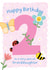 Cute 2nd Birthday Card for Special Granddaughter created by Macie Dot Doodles