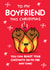 Funny and Rude Christmas Card - Boyfriend - Roast Chestnuts created by NICHOLA COWDERY ILLUSTRATIONS 