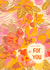 Floral hand drawn card created by Gigi Rosado