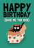 Funny Birthday Card - From the Cat - Save The Box created by AbiGoLucky