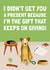 Birthday Card From the Dog - Dog Card - Dog Parent Birthday Card created by AbiGoLucky