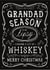 Fun Christmas Card - Grandad - Jack Daniels Whiskey created by  la la la     Designs