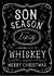 Funny Christmas Card - Son - Jack Daniels Whiskey created by la la la Designs