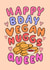 Funny Birthday Card - Vegan Chicken Nuggets created by Hey Happy Heart