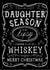 Funny Christmas Card - Daughter - Jack Daniels Whiskey created by la la la Designs