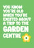 Garden Centre Birthday Card created by Ade Nicholls design