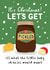 Funny Christmas Card - Baby Cheeses Joke - For Fans of Booze, Cheese and Pickle created by Running with Scissors