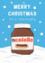 Funny Christmas Card - Nutella - Nicefella created by Running with Scissors