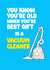 You know you're old when you're best gift is a vacuum cleaner. created by Ade Nicholls design