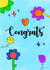 Cute congratulations card for a loved one - Congrats created by WimCards