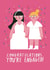 Cute Engagement Card - Lesbian - You're Engaged! created by Alice Mole Illustration
