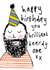 Cute Birthday Card for Bearded Man - Brilliant Beardy One created by Bow & Bell