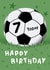 Football 7th Birthday Card created by Macie Dot Doodles