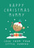 Cute Christmas Card - Mummy - From the Kids created by Painted Parasol Studio