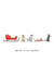 Cute and Funny Christmas Card - Dog Sleigh created by RossJDesigns