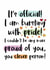Heartfelt Congratulations Card - Proud Of You created by And You Can Quote Me