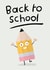 Cute Good Luck Card - Back to School created by Lisa Greener