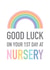 Good Luck First Day of Nursery School created by Studio 9
