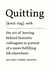Funny Leaving Card - Quitting created by Sundiva Designs
