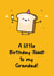 Cute Birthday Card For Grandad - Toast Pun Card created by Twisted Haggis