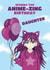 Cute Birthday Card - Daughter - Anime created by @Cupsie's Creations