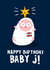 Funny Christmas Card - Baby Jesus created by Lucy Maggie Designs