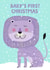 Cute Christmas Card - Baby's First created by Rocket68