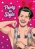 Funny Christmas Card - Party in Style - Harry Styles created by All Things Banter
